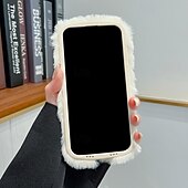 お買い得  iPhone用ケース-電話 ケース 用途 iPhone 15 プロマックスプラス iPhone 15 Pro Max iPhone 14 13 12 Pro Max Plus iPhone 14 Pro Max iPhone 13 Pro Max iPhone 12 Pro Max iPhone 11 Pro Max バックカバー スタンド付き 耐衝撃 レトロ風 TPU プラッシュ