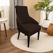 levne Obal krytu křesla a kryt křesla bez paže-Potah židle Wingback Geometrický / Proužky / Rostliny S potiskem Polyester potahy