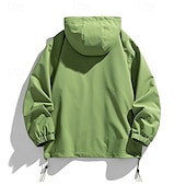billige Fleece og 3 i 1 jakker-Herre Softshell jakke Turjakke utendørs Vindtett Vindjakke Reise Svart Rosa Lilla Grønn Kakifarget