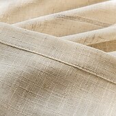 cheap Curtains &amp; Drapes-Semi Transparent Screen Curtain One Panel Modern Minimalist Style With Thickened Hemp Cotton Window Screen Living Room Bedroom Dining Room Study Room