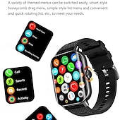 Χαμηλού Κόστους Smartwatch-iMosi F12 Εξυπνο ρολόι 2.02 inch Έξυπνο ρολόι Bluetooth Βηματόμετρο Υπενθύμιση Κλήσης Παρακολούθηση Δραστηριότητας Συμβατό με Android iOS Γυναικεία Άντρες Κλήσεις Hands-Free