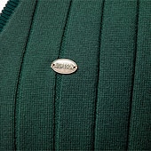 economico Felpe e Sweatshirt Elite da Uomo-Per uomo Cardigan Maglione Maglione corto Maglione lavorato a maglia A coste Maglia Standard Collage Bottone giù Color Block A V Di tendenza Classico Da tutti i giorni Appuntamento Abbigliamento