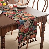 cheap Tablecloth-Tablecloth Decorative and Durable Table Cover Ideal for Dining and Kitchen Tables Perfect for Everyday Use or Special Occasions