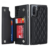 Недорогие Чехлы для Samsung-телефон Кейс для Назначение SSamsung Galaxy S24 S24 Ultra Plus S23 S22 S21 S20 Ultra Plus FE A14 A54 A72 А73 А53 A71 A12 Кейс на заднюю панель со стендом Разъем для карты Защита от удара Ретро
