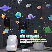 halpa star galaxy projektorin valot-tähtiprojektori galaksivalo makuuhuoneen kodin planetaarioon kaukosäätimellä realistinen tähtikirkas yökattoprojektori - täydellinen yövalo lahja lasten aikuisten juhliin ja kodin sisustukseen
