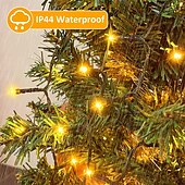 economico Plug in elettrico-elegante festa di nozze ricevimento 2m 280led albero di natale luci stringa con 8 modalità – bassa tensione sicura per 6-8 piedi alberi decorazione del festival