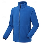 halpa Softshell-, fleece- ja vaellustakit-Naisten Fleecetakki Talvi ulko- Pidä lämpimänä Fleece-vuori Fleecetakit Kokovetoketju Kiipeily Telttailu / Retkely / Luolailu Matkailu Vaalea khaki Musta Keltainen Pinkki Punainen