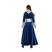 billiga Damdräkter-Krigare halloween Klänningar Festklädsel Karriär Dräkter Karnevalsdräkt Cosplay kostym Vuxna Dam Karnival Fest Enkla Halloween kostymer Klä ut