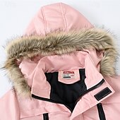 παιδικό πουπουλένιο μπουφάν για κορίτσια απλό streetwear τσέπης διακοπών βαμβακερό παλτό πανωφόρι 4-12 ετών φθινοπωρινό μαύρο ροζ σκονισμένο τριαντάφυλλο Χαμηλού Κόστους Μπουφάν κοριτσιών με πούπουλα και παρκά-παιδικό πουπουλένιο μπουφάν για κορίτσια απλό streetwear τσέπης διακοπών βαμβακερό παλτό πανωφόρι 4-12 ετών φθινοπωρινό μαύρο ροζ σκονισμένο τριαντάφυλλο