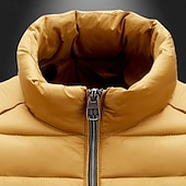 cheap Puffer Jackets-Men's Quilted Jacket Puffer Jacket Puffer Winter Jacket Winter Puffer Coat Spring Winter Outdoor Insulated Packable Lightweight Outerwear Lightweight Puffer Jacket Puffy Coat Full Zip Fishing