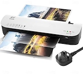 お買い得  事務用品-ラミネーターマシン 4 in 1 サーマルラミネーター クイックウォームアップ ペーパートリマー 最大幅 9 インチ