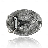 levne Pánské opasky-Pánské Přezka S přezkou Slitina Retro styl Retro Sob Jelen Stříbrná Bronzová Denní náboženské slavnosti Spona