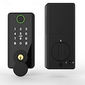 economico Serrature porte-serratura con password per impronte digitali per porta in legno serratura elettronica intelligente serratura per porta completamente automatica per uso domestico