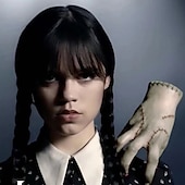 economico Accessori-Mercoledì Addams Famiglia Addams Thing Oggetti di scena di Halloween Cosplay Cosplay di film for Per uomo Per donna Adulti Mascherata