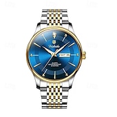 ieftine Ceasuri Quartz-noua tendință de modă pentru bărbați cu calendar dublu ceas cu quartz luminos, simplu, versatil, timp liber, călătorie, sport, ceas pentru bărbați