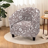 baratos Tampa da poltrona e capa de cadeira sem braço-capa para poltrona, capa protetora elástica e durável para móveis, para um visual moderno e elegante, ideal para decoração de sala de estar ou lounge