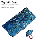 levne Pouzdra pro iPhone-telefon Carcasă Pro iPhone 16 Pro Max Plus iPhone 15 Pro Max Plus iPhone 14 13 12 11 Pro Max Plus Mini SE Zadní kryt se stojánkem Magnetické Slot pro kartu Tygr Retro TPU PU kůže