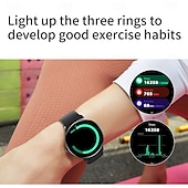 abordables Pulseras inteligentes-696 DA09 Reloj inteligente 1.43 pulgada Pulsera inteligente Bluetooth Podómetro Recordatorio de Llamadas Seguimiento del Sueño Compatible con Android iOS Mujer Hombre Llamadas con Manos Libres