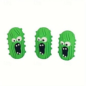 cheap Gags &amp; Practical Joke Toys-10 PCS Fun Screaming Pickles - Perfect Home Decor &amp; Gift for Foodies and Pickle Enthusiasts, PVC, No Batteries Required Christmas Gift