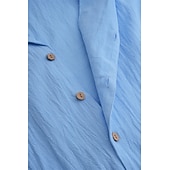 preiswerte Urlaub-Herren Hemd Sommerhemd Strandbekleidung Knopfhemd Schwarz Weiß Rosa Blau Khaki Kurzarm Glatt Kargen Casual Täglich Bekleidung Baumwolle und Leinen Modisch Komfortabel