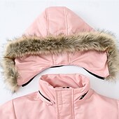 παιδικό πουπουλένιο μπουφάν για κορίτσια απλό streetwear τσέπης διακοπών βαμβακερό παλτό πανωφόρι 4-12 ετών φθινοπωρινό μαύρο ροζ σκονισμένο τριαντάφυλλο Χαμηλού Κόστους Μπουφάν κοριτσιών με πούπουλα και παρκά-παιδικό πουπουλένιο μπουφάν για κορίτσια απλό streetwear τσέπης διακοπών βαμβακερό παλτό πανωφόρι 4-12 ετών φθινοπωρινό μαύρο ροζ σκονισμένο τριαντάφυλλο