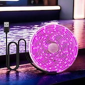 economico Lampade per coltivazione indoor-striscia led per coltivazione usb 5v spettro completo coltiva luce luce succulenta per fiori e piantine