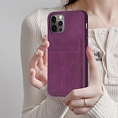 Χαμηλού Κόστους iPhone Θήκες-τηλέφωνο tok Για iPhone 15 Pro Max Plus iPhone 14 13 12 11 Pro Max X XR XS 8 7 Plus Θήκη κάρτας πορτοφολιού με βάση στήριξης Υποδοχή κάρτας Ρετρό TPU PU δέρμα