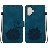 Недорогие Чехлы для iPhone-телефон Кейс для Назначение iPhone 16 Про Макс Плюс Айфон 15 Про Макс Плюс iPhone 14 13 12 11 Pro Max Plus Mini SE Кейс на заднюю панель со стендом с ремешком на запястье Разъем для карты Ретро