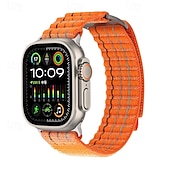 Χαμηλού Κόστους Ζώνες Apple Watch-Αθλητικό Μπρασελέ Συμβατό με Ζάντα ρολογιού Apple Watch 38mm 40mm 41mm 42mm 44mm 45mm 49mm Μεταλλικό κούμπωμα Ρυθμιζόμενο Αναπνέει Νάιλον Ανταλλακτικό λουράκι ρολογιού για iwatch Ultra 2 Series 9 8 7