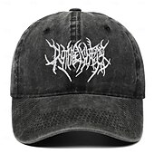 billiga Baseballkeps herr-Herr Basebollkeps Solhatt Trucker Hat Svart Purpur Bomull Justerbara Tvättad Mode Dagliga kläder Festival Grafisk Mönster Ledigt / vardag