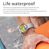 abordables Pulseras inteligentes-696 DA09 Reloj inteligente 1.43 pulgada Pulsera inteligente Bluetooth Podómetro Recordatorio de Llamadas Seguimiento del Sueño Compatible con Android iOS Mujer Hombre Llamadas con Manos Libres