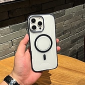 お買い得  iPhone用ケース-電話 ケース 用途 iPhone 16 Pro Max プラス iPhone 16 iPhone 16 Proマックス iPhone15 iPhone 15 Pro Max iPhone 14 Pro Max iPhone 13 Pro Max バックカバー 磁石バックル ワイヤレス充電をサポート 耐衝撃 レトロ風 PC