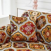baratos Cobertura de Sofa-capa de sofá estampada capa elástica para sofás em formato de L protetor de móveis elegante e durável ideal para renovar a decoração da sua sala de estar com um design exclusivo