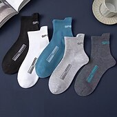 halpa Pyöräilysukat-Miesten Sukat Pyörän sukat Urheilusukat Retkeily ja vaellus Ulkoliikunta Pyöräily / Pyörä Pyörä / Pyöräily Pidä lämpimänä Hengittävä Luistonesto 1 pari Talvi Kirjain ja numero Puuvilla Tumman harmaa