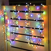 billige Elektrisk støpsel-vanntette led fe string lights 5m/10m julelys dc31v eu/us/au/uk plug led string lights for outdoor  &amp; innendørs innredning