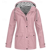 levne Fleece a 3 v 1 bundy-Dámské Dağcı Ceketi Zima Venkovní Voděodolný Větruvzdorné Multi-Pocket Přední zip Bundy 3 v 1 Lehká bunda Celý Zip Kempování a turistika cestování Tmavěhnědá Černá Bílá Žlutá Růžová