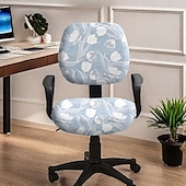 cheap Office Chair Cover-Office Chair Cover and Stool Chair Cover Stretchy and Durable Slipcovers Furniture Protectors for a Comfortable and Stylish Workspace Decor