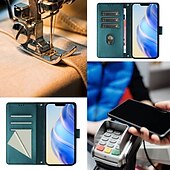 ieftine Carcasă Samsung-telefon Maska Pentru Samsung Galaxy S24 Ultra Plus S23 S22 S21 S20 Ultra Plus FE A55 A35 A25 A15 5G A73 A53 A33 A23 A13 S25 Ultra Portofel Card Magnetic cu Lanyard cu curea de mână Retro TPU PU piele