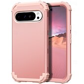 abordables Coques autres téléphones-téléphone Coque Pour Pixel 9 Pro Pixel 9 Pro XL Pixel 8 Pro Pixel 8 Pixel 7 Pixel 7 Pro Pixel 6 Pixel 6 Pro Coque Arriere Magnétique Prise en charge de la charge sans fil Antichoc Rétro PC Silicone