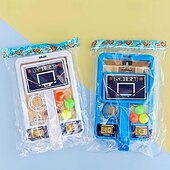 Недорогие Игрушки для розыгрышей и розыгрышей-1 шт. мини-настольное устройство для стрельбы, баскетбольная машина с катапультой для пальцев, интерактивная игрушка для родителей и детей, детский подарок на день рождения, подарок для детей, игрушка