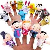 cheap Stuffed Animals-Finger Puppet Set  The Original Storytime Learning Aid  10 Pack/6 Pack  Puppets for Teachers  Parents  Students &amp; Children - Storytelling Reading Prop