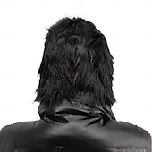preiswerte Masken-Schrecklicher Joker 2 Clown King Kong Maske Voller Kopf Realistische Maske Erwachsene Herren Damen Gruseliges Kostüm Party Halloween Karneval Einfaches Karnevalskostüm