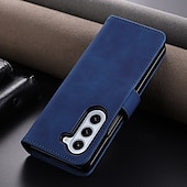 cheap iPhone Cases-Phone Case For Z Fold 6 Z Fold 4 Z Fold 3 iPhone 16 Pro Max Plus iPhone 15 Pro Max Plus iPhone 14 13 12 11 Pro Max Plus Mini Back Cover with Stand Holder Card Slot Shockproof Retro PU Leather