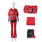  היורש האדום מלכת הלבבות האדומה לילדים מִכְנָסַיִים תלבושות קוספליי for בגדי ריקוד נשים מבוגרים האלווין (ליל כל הקדושים) קרנבל מפלגה