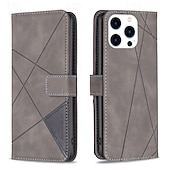 cheap iPhone Cases-Phone Case For iPhone 16 Pro Max Plus iPhone 15 Pro Max Plus iPhone 14 13 12 11 Pro Max Plus Mini Wallet Case with Stand Holder Card Slot Shockproof Retro TPU PU Leather