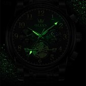 cheap Quartz Watches-New Olevs Brand Trend Fashion Men&#039;S Watches Luminous Chronograph Digital Scale Multifunction Waterproof Simple Quartz Watch Men&#039;S Wristwatch