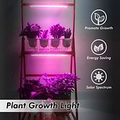 baratos Luz LED Ambiente-LED espectro completo planta crescer luz luz solar lâmpada de crescimento USB 5 V para plantas de interior gabinete estufa vegetal 1/2/4 peças (prateleira não incluída)