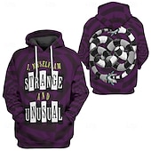 cheap Cartoon &amp; Movie Character Graphic-Beetlejuice 2 Hoodie Cartoon Manga Print 3D Character Front Pocket Graphic Street Style For Couple&#039;s Men&#039;s Women&#039;s Adults&#039; Back To School 3D Print Party Casual Daily