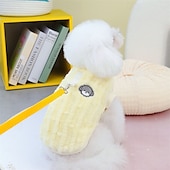 ieftine Pulovere-Câini Pisici Pulovere Jumper Modă Iarnă Cald Modă Comfortabil În aer liber Zilnice homewear Îmbrăcăminte pentru câini for Small