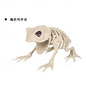 cheap Novelty &amp; Gag Toys-Spooky Skeleton Frog - Perfect For Halloween Decor &amp; Party Props, Durable Plastic, No Power Needed
